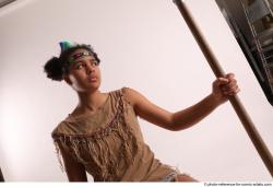 ANISE SITTING POSE WITH SPEAR 2